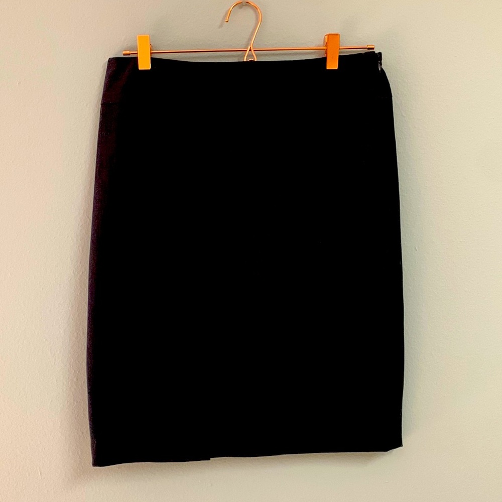 Charcoal gray Pencil skirt